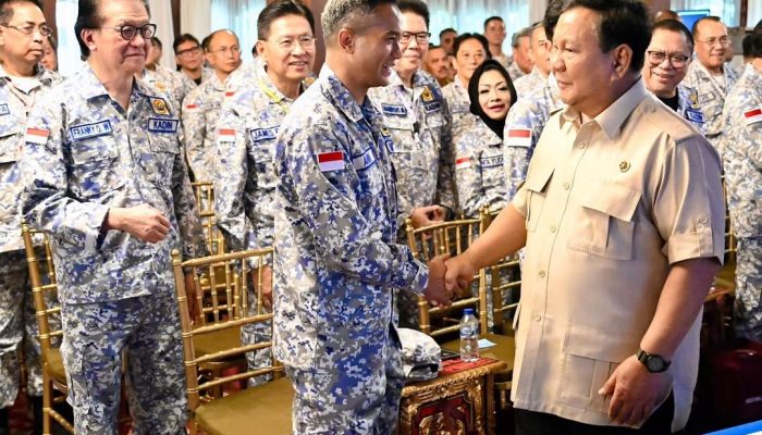 Presiden Prabowo Beri Arahan dan Lepas Keberangkatan Retreat Anggota KADIN Indonesia