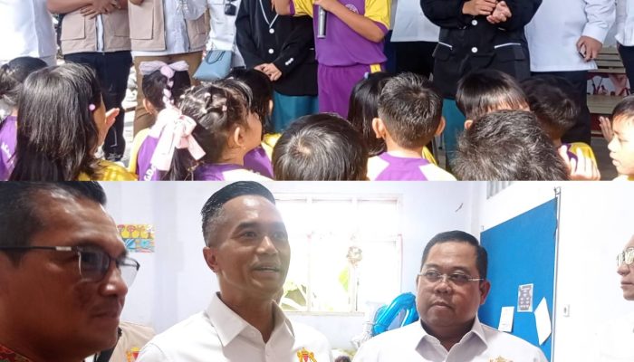 Anindya Bakrie Tinjau Program MBG di Sekolah Inklusif Kendari, Sempat Bagi-Bagi Duit ke Pelajar