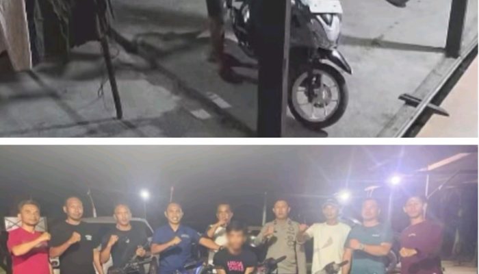 Polsek Kemaraya Tangkap Tersangka Curanmor, Sudah 11 Kali Beraksi