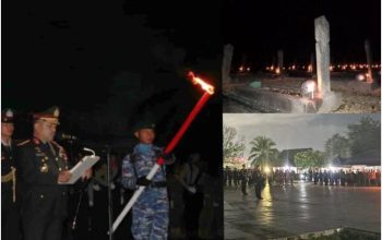Upacara AKRS HUT RI Ke-80 di TMP Watubangga Kendari Berlangsung Khidmat, Kapolda Sultra Sampaikan Doa untuk Para Pahlawan