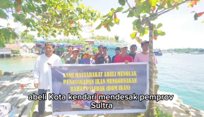 Masyarakat Abeli Kota Kendari Minta Aparat Cegah Bom Ikan dan perketat Pengawasan di Laut
