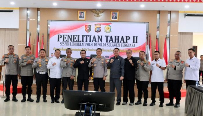Tim Sespim Lemdiklat Polri Laksanakan Penelitian Tahap II di Polda Sultra