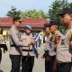 Kapolres Kolaka AKBP Yudha Widyatama Nugraha, Didampingi Bupati Kolaka Melepas Kendaraan Operationional Pamapta