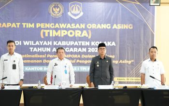 Kantor Imigrasi Kendari Gelar Rapat Timpora di Kolaka: Optimalkan Sinergi dalam Menjaga Stabilitas Keamanan Daerah