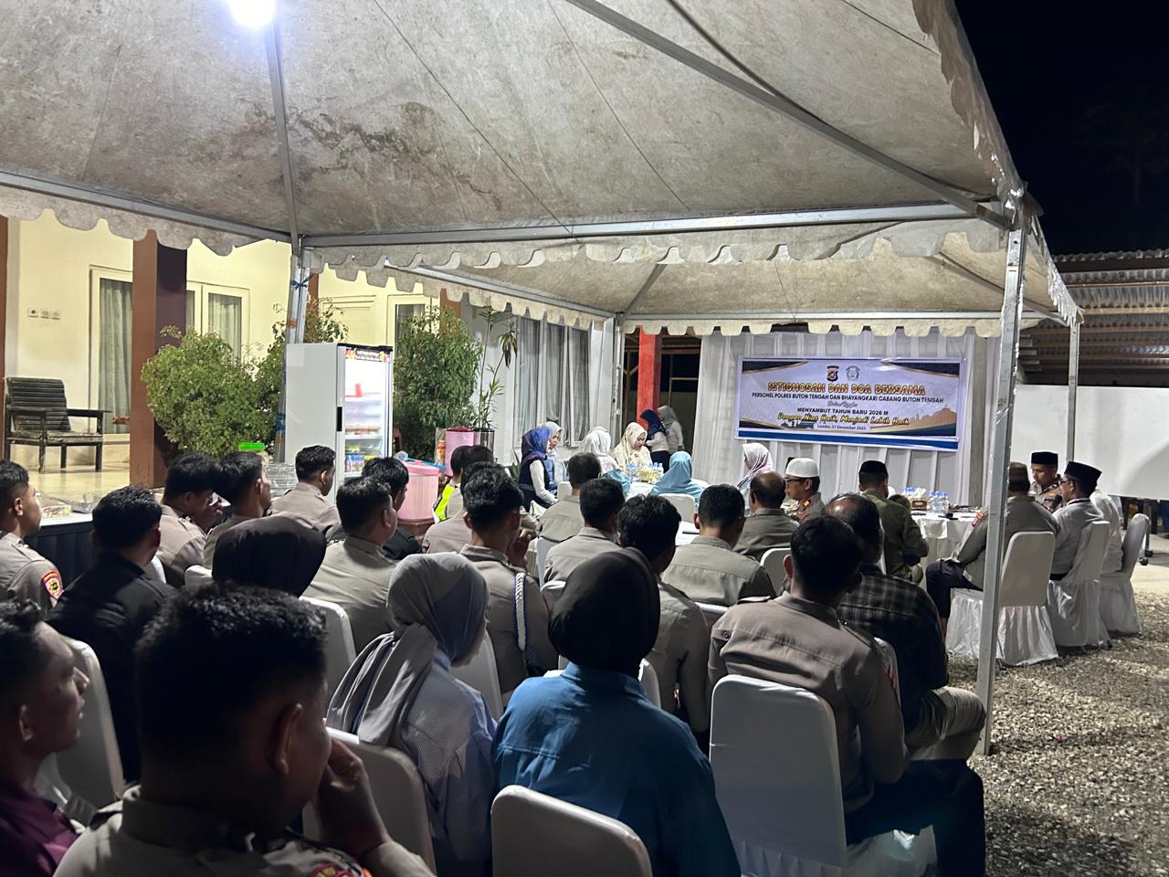 Polres Buton Tengah Gelar Istighosah dan Doa Bersama Sambut Tahun Baru 2026