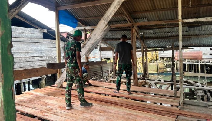 Satgas TMMD 127 Hadirkan Harapan Baru Melalui Renovasi RTLH di Kota Kendari