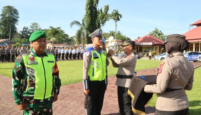 Polres Konsel Gelar Apel Pasukan Operasi Keselamatan Anoa 2026