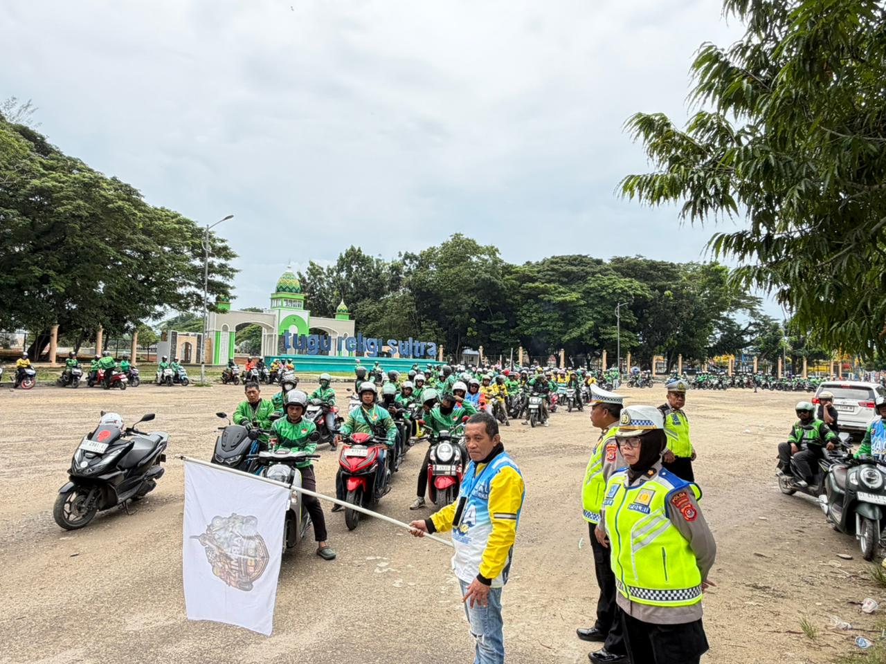 Aliansi Rider MTQ Kendari (ARMY) Berkomitmen Jaga Kamtibmas di Sulawesi Tenggara
