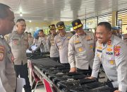 Polda Sultra Periksa Senjata Api Personel, Pastikan Penggunaan Sesuai SOP dan Pengawasan Ketat