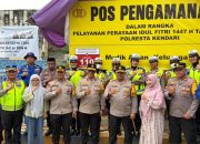 Kapolda Sultra Cek Arus Penumpang dan Lonjakan Wisatawan Usai Idul Fitri 1447 H