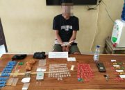 Satresnarkoba Polres Muna Tangkap Pengedar Sabu, 159 Gram Barang Bukti Diamankan