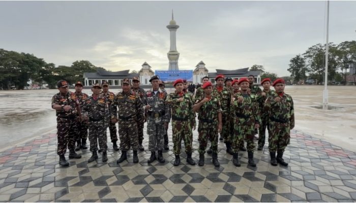 Pemuda Muhammadiyah/KOKAM Sultra dan Banser Sultra Dukung Polri Jaga Kamtibmas