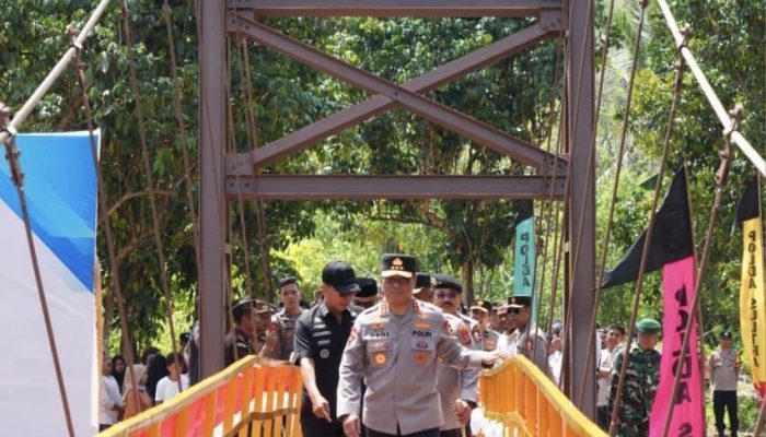 Jembatan “Dhira Brata” Jadi Ikon, Polri Bangun 17 Akses Penghubung di Sulawesi Tenggara