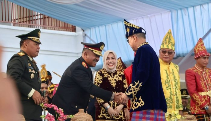 Kapolda Sultra Hadiri Upacara HUT ke-62 Sulawesi Tenggara