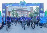 Gubernur Sultra Lepas Gowes HUT ke-62, Kampanyekan Hidup Sehat dan Hemat BBM di Jalur Wisata Pesisir