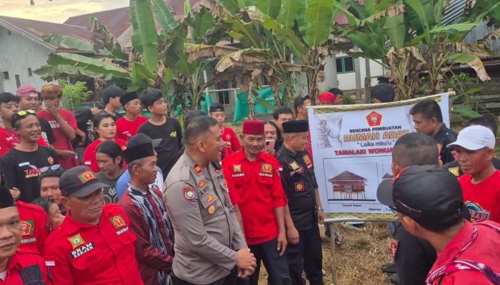 Polres Konawe Hadiri Diklatsar Tamalaki, Tegaskan Peran Ormas sebagai Perekat Sosial