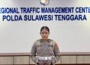 Polantas Polda Sultra Hadir di Udara, Sampaikan Update Lalu Lintas Lewat RRI Kendari