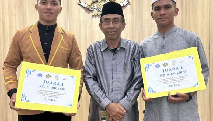 Brimob Polda Sultra Torehkan Prestasi, Anggota Sabet Juara 1 MTQ 2026