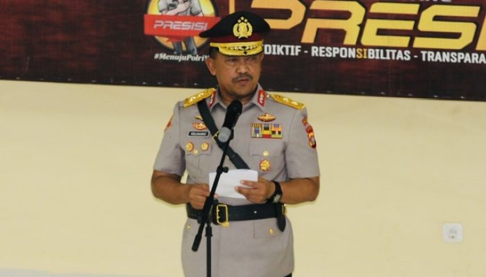 Irjen Pol Didik Agung Widjanarko Sampaikan Salam Perpisahan kepada Personel Polda Sultra
