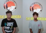 Polresta Kendari Ringkus Dua Mahasiswa Terduga Pengedar Sabu di Kemaraya