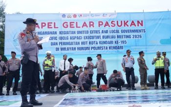 451 Personel Gabungan Disiagakan, Kendari Perketat Pengamanan UCLG ASPAC 2026