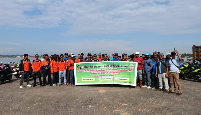 TKBM Tunas Bangsa Mandiri Ajak Pekerja Jaga Kondusivitas di kawasan Pelabuhan Kendari
