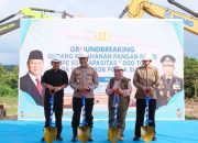 Ground Breaking Gudang Ketahanan Pangan Polri Tipe 654 Kapasitas 1.000 Ton di Satbrimob Polda Sultra, Dukung Program Nasional Ketahanan Pangan