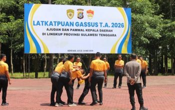 Polda Sultra Latih Ajudan dan Pamwal Kepala Daerah, Tingkatkan Profesionalisme Personel