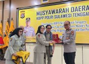 Wakapolda Sultra Buka Musyawarah Daerah V KBPP Polri Sultra Tahun 2026