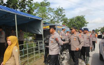 Polda Sultra Siagakan Posko Kesehatan dan Posko Bencana Brimob, Berkolaborasi dengan Dinsos dan Badan Gizi Nasional