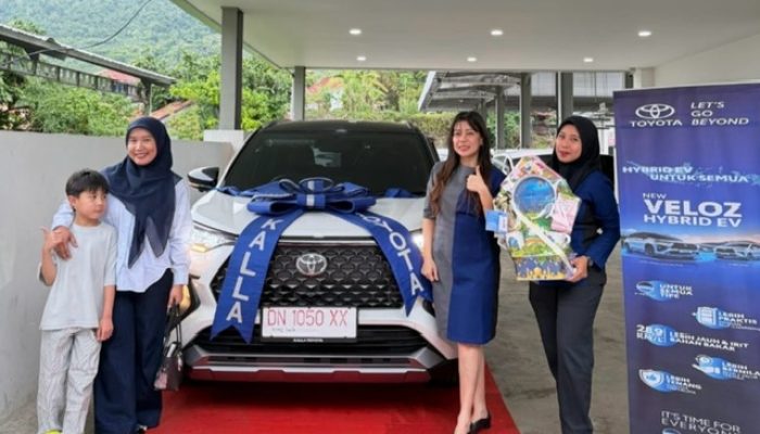 New Veloz Hybrid EV Jadi Motor Penggerak Penjualan Kalla Toyota di Awal 2026