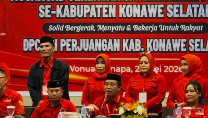 PDIP Konsel Gelar Musancab dan Pendidikan Politik, Target Rebut Kembali Unsur Pimpinan DPRD