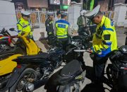 Polda Sultra Tindak Puluhan Kendaraan Berknalpot Brong