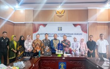 ‎Kanwil Kemenkum Sultra Harmonisasi Ranperbup Muna Barat tentang Pola Tata Kelola BLUD RSUD