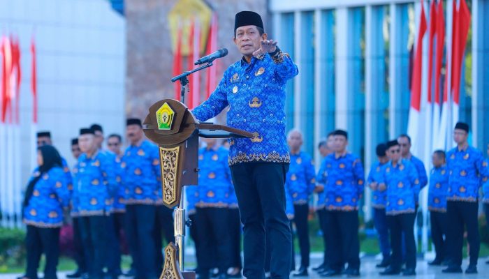 Pimpin Upacara HKN, Wagub Sultra Beri Pesan Soal Tugas dan Kesadaran ASN