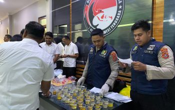 Ditresnarkoba Polda Sultra Laksanakan Tes Urine Personel, 82 Anggota Dinyatakan Negatif Narkoba