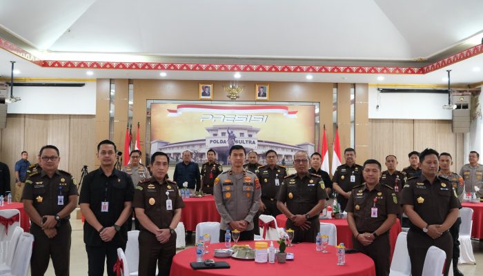 Kapolda Sultra dan Kajati Perkuat Sinergitas Penegakan Hukum Melalui Forum Coffee Morning