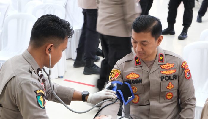 Gelar Donor Darah, Polda Sultra Berhasil Kumpulkan 854 Kantong