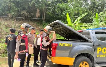 Operasi Pekat Anoa 2026, Ditsamapta Polda Sultra Sita 70 Liter Arak dari Penjual di Kendari