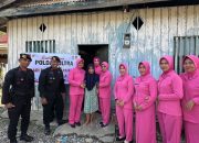 Batalyon C Pelopor Satbrimob Polda Sultra Bakti Sosial di Tujuh Desa Kolaka Utara