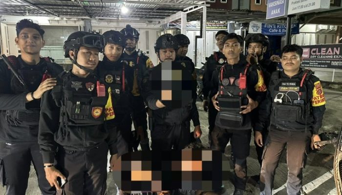 Satgas Preventif Operasi Pekat Anoa Temukan Pemuda Bawa Senjata Tajam Tanpa Izin