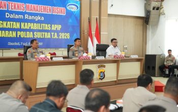 Kapolda Sultra Buka Bimtek Manajemen Risiko, Perkuat Kapabilitas APIP dan Tata Kelola Organisasi