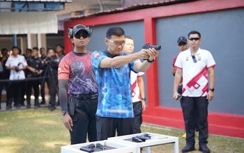 Hari Bhayangkara ke-80, Polda Sultra Gelar Lomba Menembak