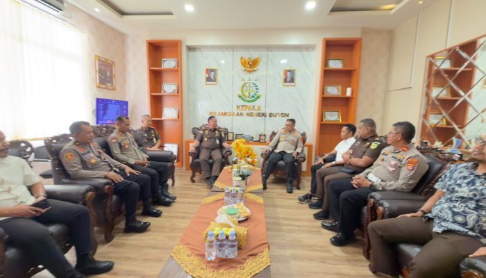 Kapolres Buton Tengah dan Kajari Buton Perkuat Sinergitas Lintas Institusi untuk Jaga Stabilitas Kamtibmas
