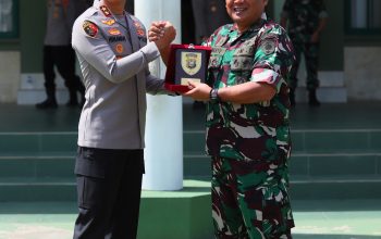 Kapolda Sultra Silaturahmi ke Korem 143/Halu Oleo, Perkuat Soliditas TNI-Polri Jaga Stabilitas Keamanan
