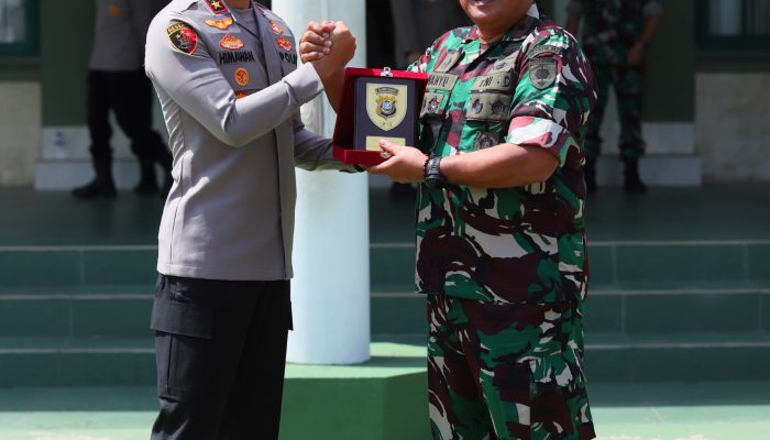 Kapolda Sultra Silaturahmi ke Korem 143/Halu Oleo, Perkuat Soliditas TNI-Polri Jaga Stabilitas Keamanan