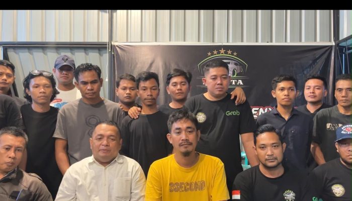 Komunitas Driver Online Kendari Tegaskan Dukungan Penuh Jaga Kamtibmas dan Keselamatan Berlalu Lintas