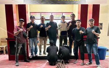 Viral Pencurian Besi Pagar Alun-Alun Raha, Polisi Tangkap Dua Terduga Pelaku
