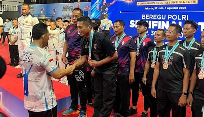 Tembus Tiga Besar Nasional, Polda NTB Sabet Juara III Bulutangkis Kapolri Cup 2026