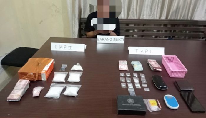 Dua Rumah Digeledah, Polda Sultra Amankan 466 Gram Sabu di Kolaka Utara